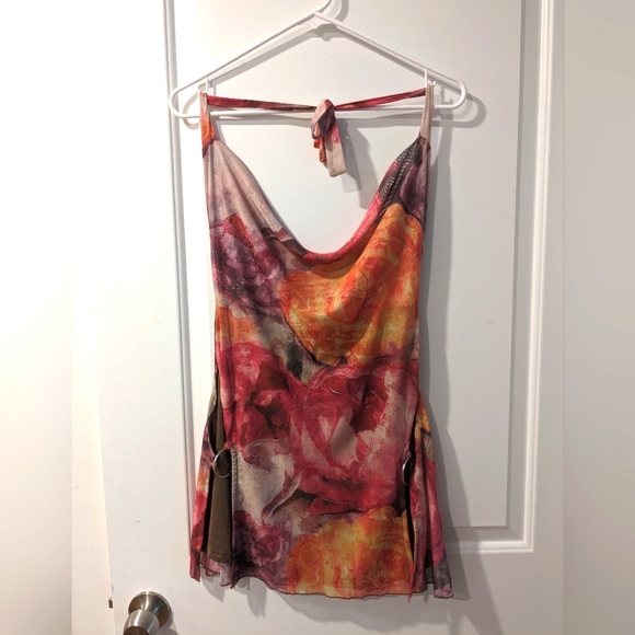 Outcast Adria printed mini dress - Picture 2 of 2